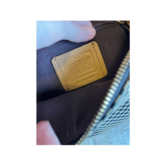 COACH CHELSEA LEGACY JACQUARD SHOULDER BAG - Picture 5 of 6